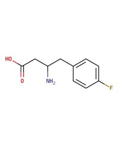 Astatech 3-AMINO-4-(4-FLUOROPHENYL)BUTYRIC ACID; 1G; Purity 95%; MDL-MFCD02653362
